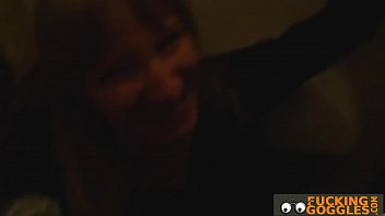 Picking up a hot babe in leather jacket