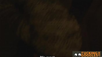 Picking up a hot babe in leather jacket