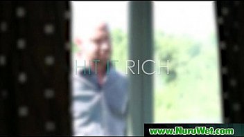 Big dick nuru massage with sexy asian masseuse 08