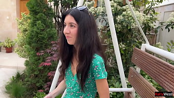 Hottie lost the game and had to walk with cum on her face cumwalk