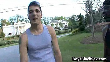 Black Muscular Gay Dude Fuck Anally White Twink Hard 19 thumbnail