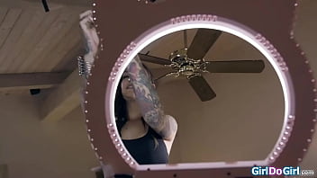 Ink Queen Rocky Emerson Rescues Tattooed Milf Jessie Lee From The Shadowban And The Sexual Tension Goes Through The Roofthe Busty Lesbians Lick Pussy thumbnail
