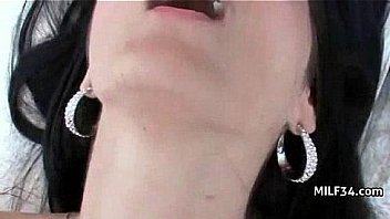 Horny milf cheats on her husband for the first time