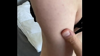 Naughty blonde fucks before her shoot