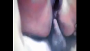 Sitting position her ass on my dick