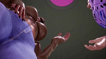 Black sensual massage