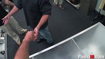 Hot milf gets r at pawnshop