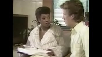 Two hot black chicks take on some white dicks in two separate scenes