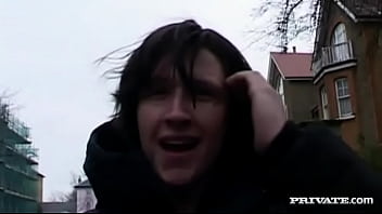 Sexy student jessica love plays with toys before sucking a real dick