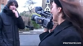 Sexy student jessica love plays with toys before sucking a real dick