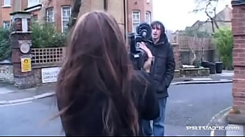 Sexy student jessica love plays with toys before sucking a real dick