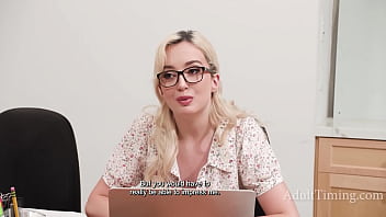 Horny recruiter and hungry applicants