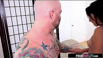 Naughty real hot gf indigo august get nailed on camera clip 16