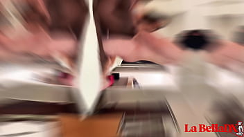 Latina goddess makes two simps fuck each other