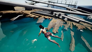 Every dick on this island is obliged to visit lara croft's pussy game hentai 3d