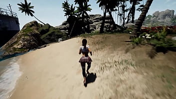 Every dick on this island is obliged to visit lara croft's pussy game hentai 3d
