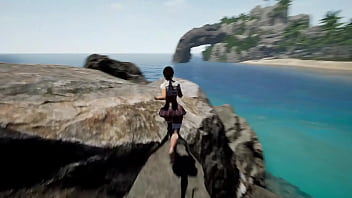 Every dick on this island is obliged to visit lara croft's pussy game hentai 3d