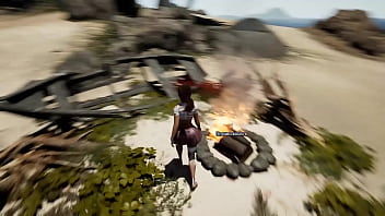 Every dick on this island is obliged to visit lara croft's pussy game hentai 3d