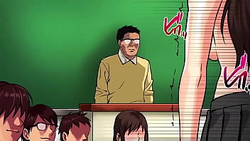 School humiliation sweaty female student