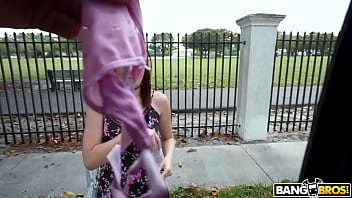 Pantie sniffing money grabber