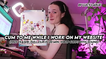 Cum to me while i work on my website