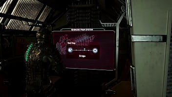 Isaac watches kendra on the tram