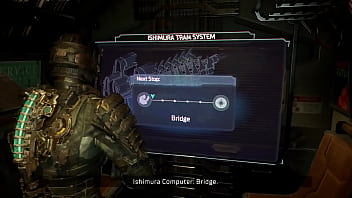 Isaac watches kendra on the tram