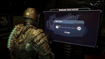 Isaac watches kendra on the tram