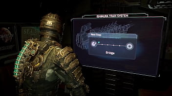 Isaac watches kendra on the tram