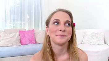 Abbie anderson 19 yo huge cock pov blowjob and cum facial