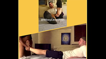 So the correct answer is i filmed with him in the spring of 2019 and i filmed with casey in the summer of