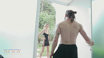 Slim latina russah fucks five big studs with dap 0% pussy footjob and swallow their loads