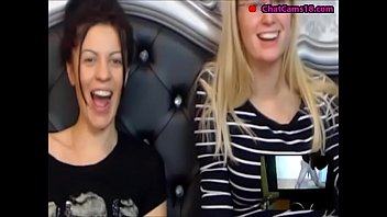 Humiliated by blonde and brunette