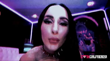 Busty violet voss devours cock after intimate blowjob