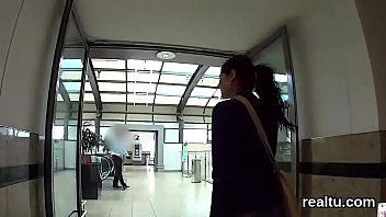 Czech teen gets seduced in the supermarket and pounded in pov