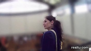 Czech teen gets seduced in the supermarket and pounded in pov