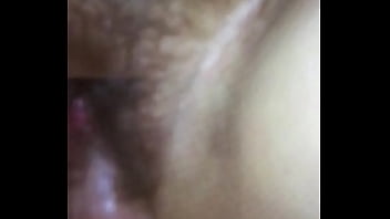 Slow Motion Cum In My Wife Hairy Pussy thumbnail