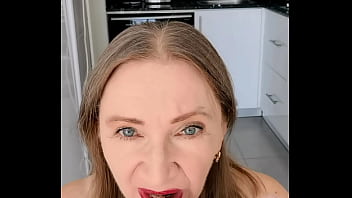 I stopped stepmom at the door – and took her for myself taboo pov role play