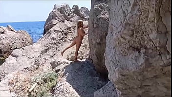 German mom naked on the beach