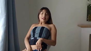 Latina amateur en casting