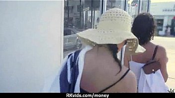 Amateur cutie paying the rent 1