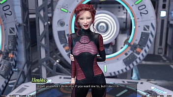 Stranded in space #94 asian milf scientist showcases her project