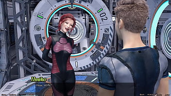 Stranded in space #94 asian milf scientist showcases her project