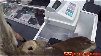 Busty amateur pawnees trio with pawnbroker