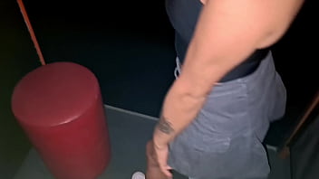 Levando rola na frente do corninho