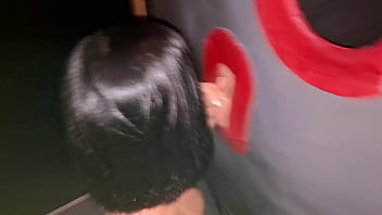 Levando rola na frente do corninho