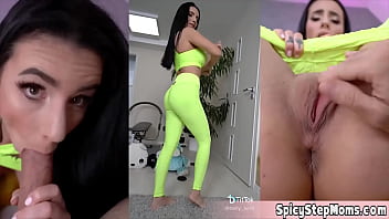 Horny stepmother versus my clueless cock