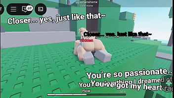 Thrusting inside her in roblox