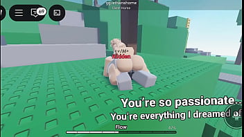 Thrusting inside her in roblox