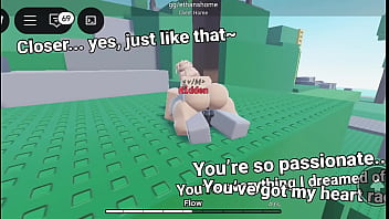 Thrusting inside her in roblox